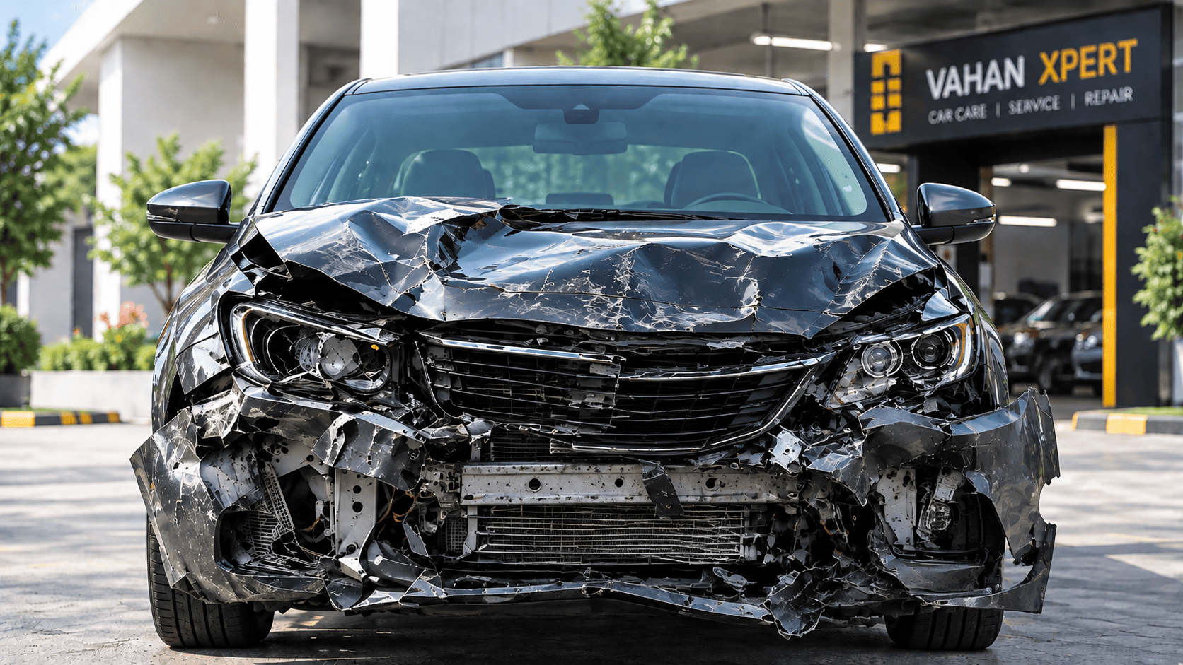Before accident repair